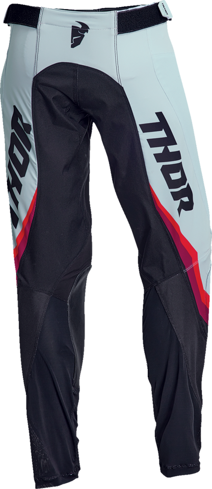 THOR Women's Pulse Rev Pants - Black/Mint - 9/10 2902-0327