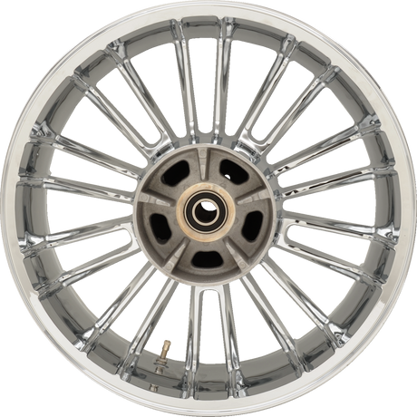 COASTAL MOTO Rear Wheel - Atlantic 3D - Single Disc/No ABS - Chrome - 18"x5.50" - '09+ FL 3D-ATL185CH