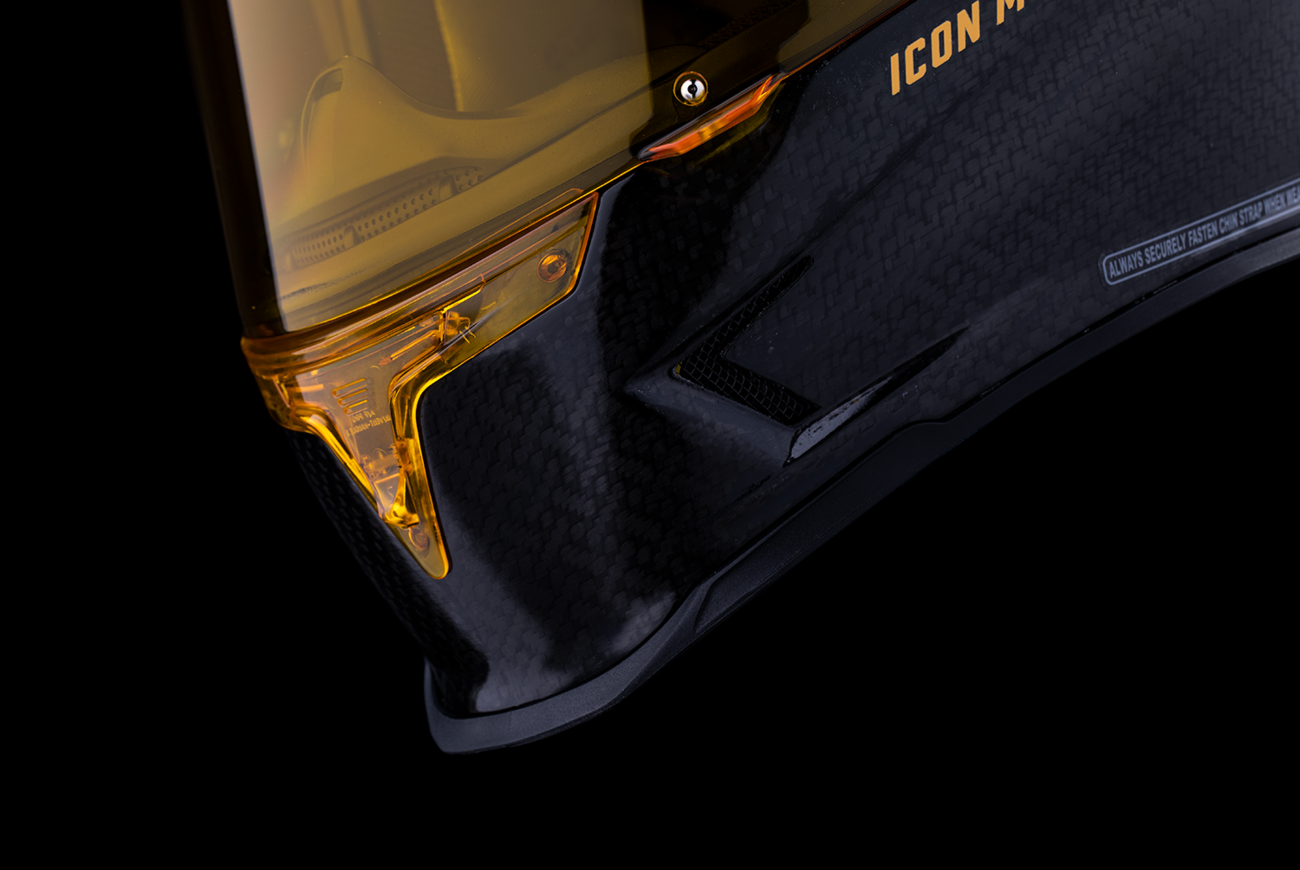 ICON Airframe Pro™ Helmet - Carbon 4Tress - Yellow - XS 0101-16659