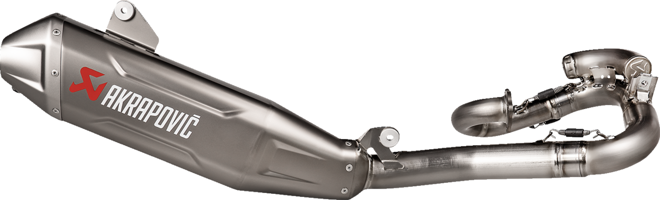 AKRAPOVIC Evolution Line Exhaust System - Titanium YZ450F 2023-2025  S-Y4MET16-FDHLTA 1820-2035