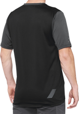 100% Ridecamp Jersey - Charcoal/Black - XL 40027-00008