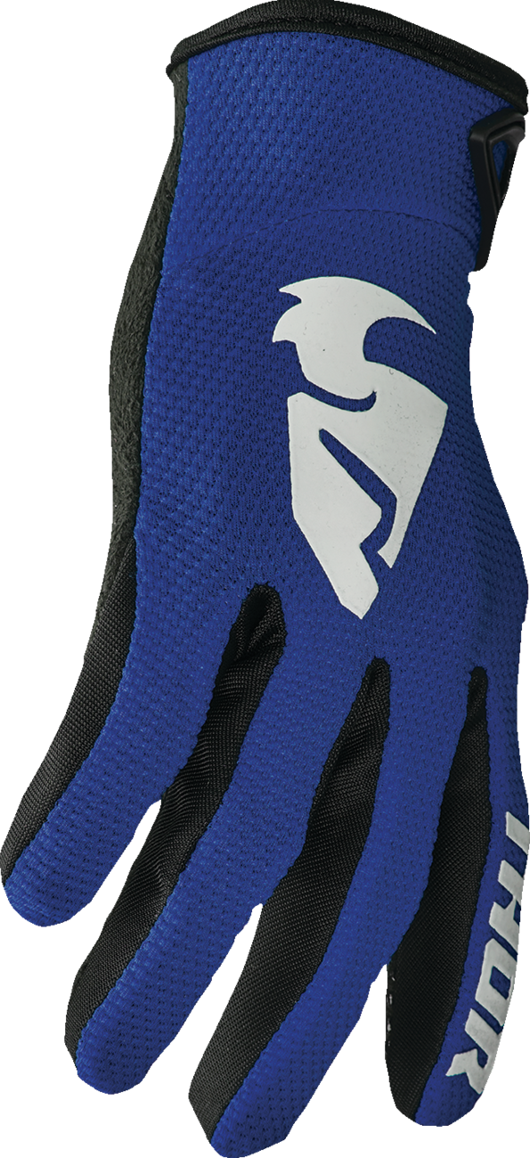 THOR Youth Sector Gloves - Navy/White - Large 3332-1742