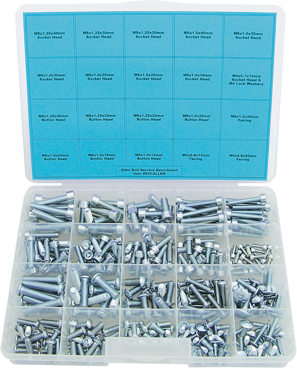 BOLT Bolt Assortment - Allen - 372-Piece SVCALLEN