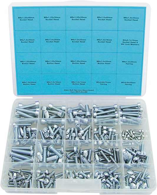 BOLT Bolt Assortment - Allen - 372-Piece SVCALLEN