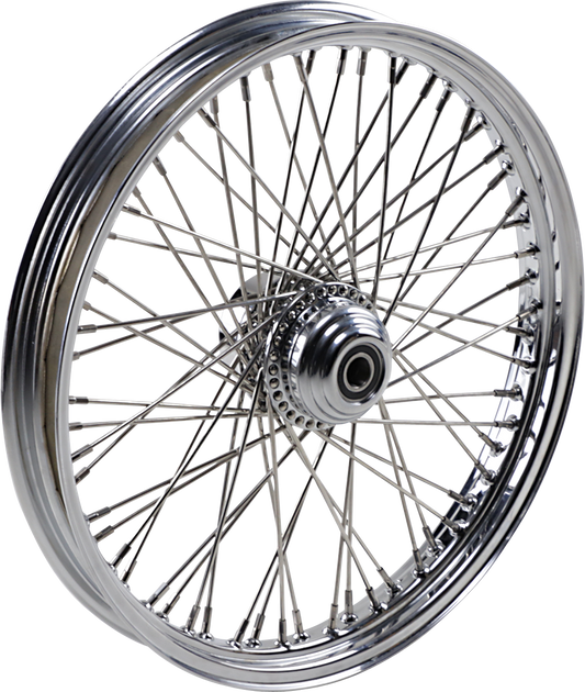 DRAG SPECIALTIES Front Wheel - 60 Spoke - Single Disc/No ABS - Chrome - 21"x2.15" - '08+ XL