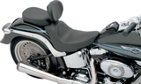 DRAG SPECIALTIES Asiento individual - Liso - Respaldo del conductor 0802-0626