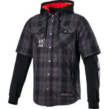 ALPINESTARS MSE Tartan Jacket - Gray/Black - 2XL 4300424-9610-2X