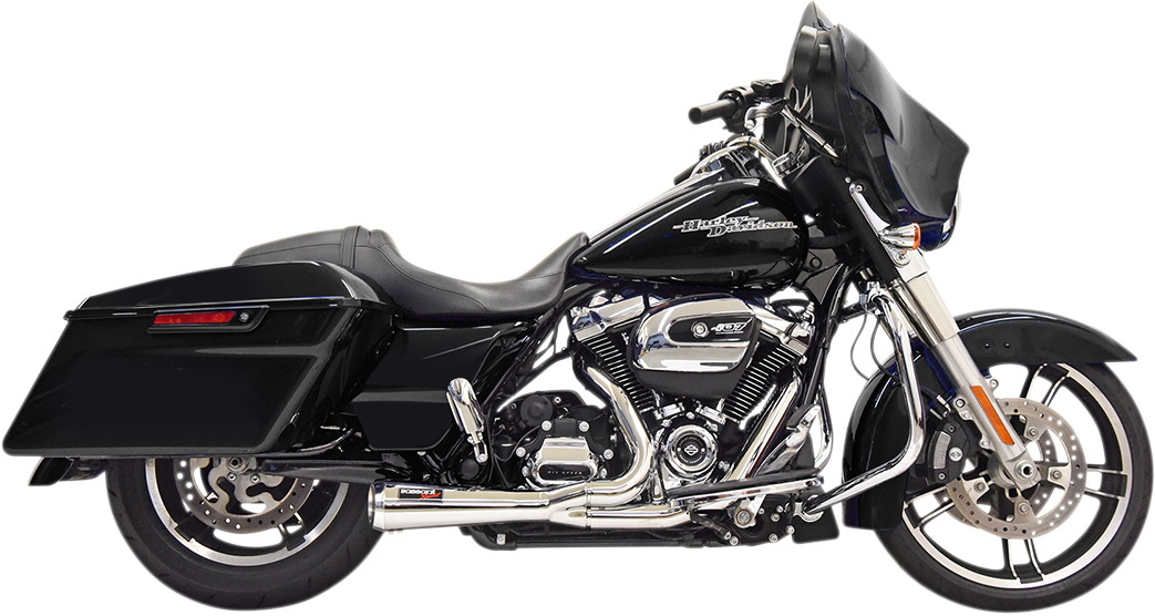 BASSANI XHAUST Short 2:1 Exhaust for FL - Chrome 1F42R