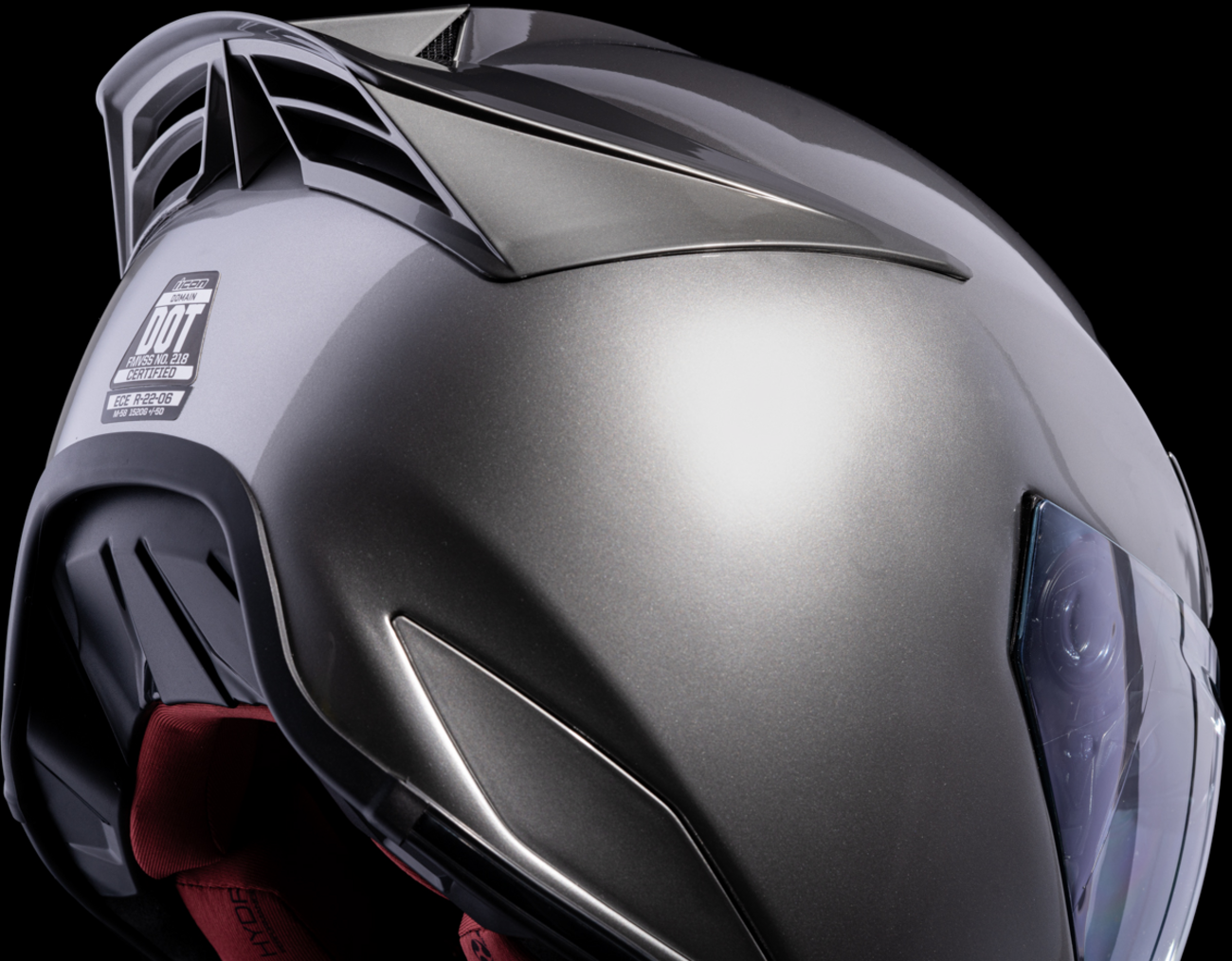 ICON Domain™ Helmet - Cornelius - Silver - XS 0101-14972