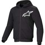 IN STOCK ALPINESTARS Chrome v2 Sport Hoodie - Black/White - 2XL 4200325-12-2XL