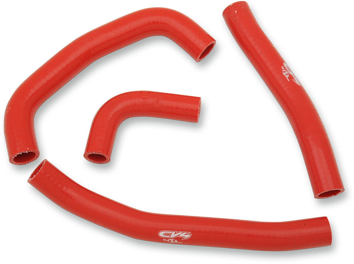 CV4 Radiator Hose Kit - Red - Honda SFSMBC269R