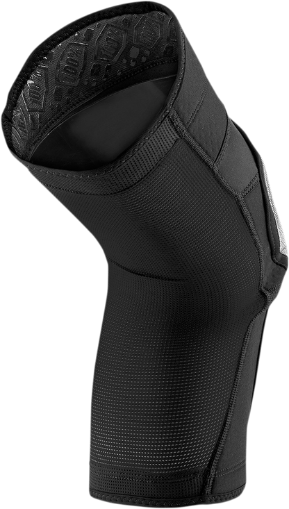 100% Ridecamp Knee Guards - Black/Gray - Medium 70001-00002