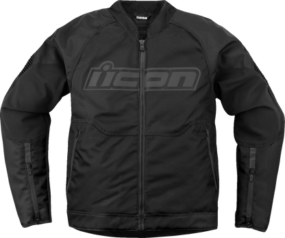 ICON Overlord3™ Jacket - Black - Large 2820-6688