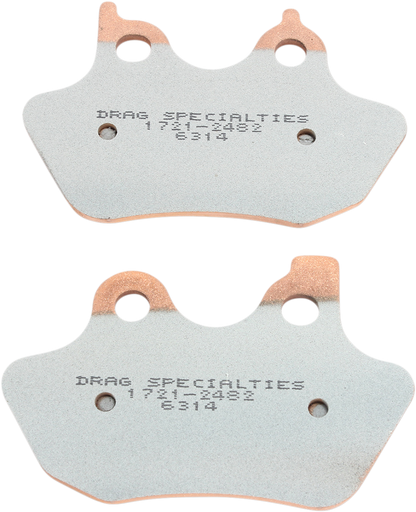 DRAG SPECIALTIES Sintered Brake Pads - Harley-Davidson HDP957