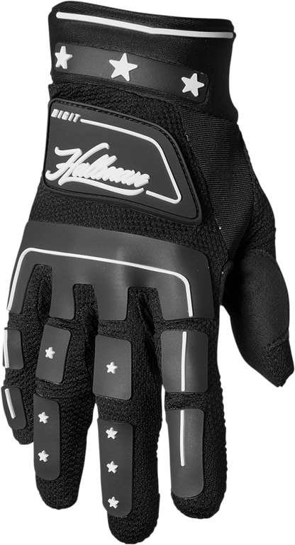 THOR Hallman Digit Gloves - Black/White - Large 3330-6767