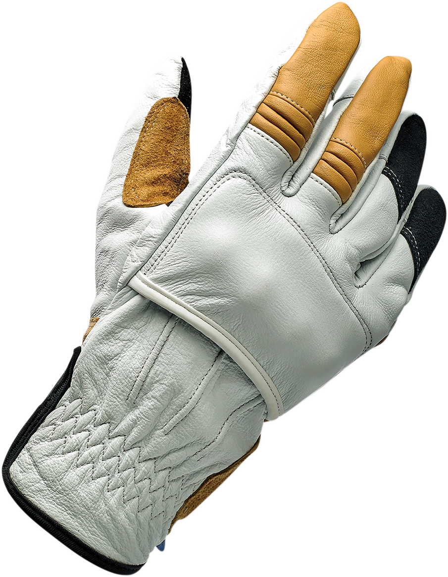 BILTWELL Belden Gloves - Cement - Small 1505-0409-302