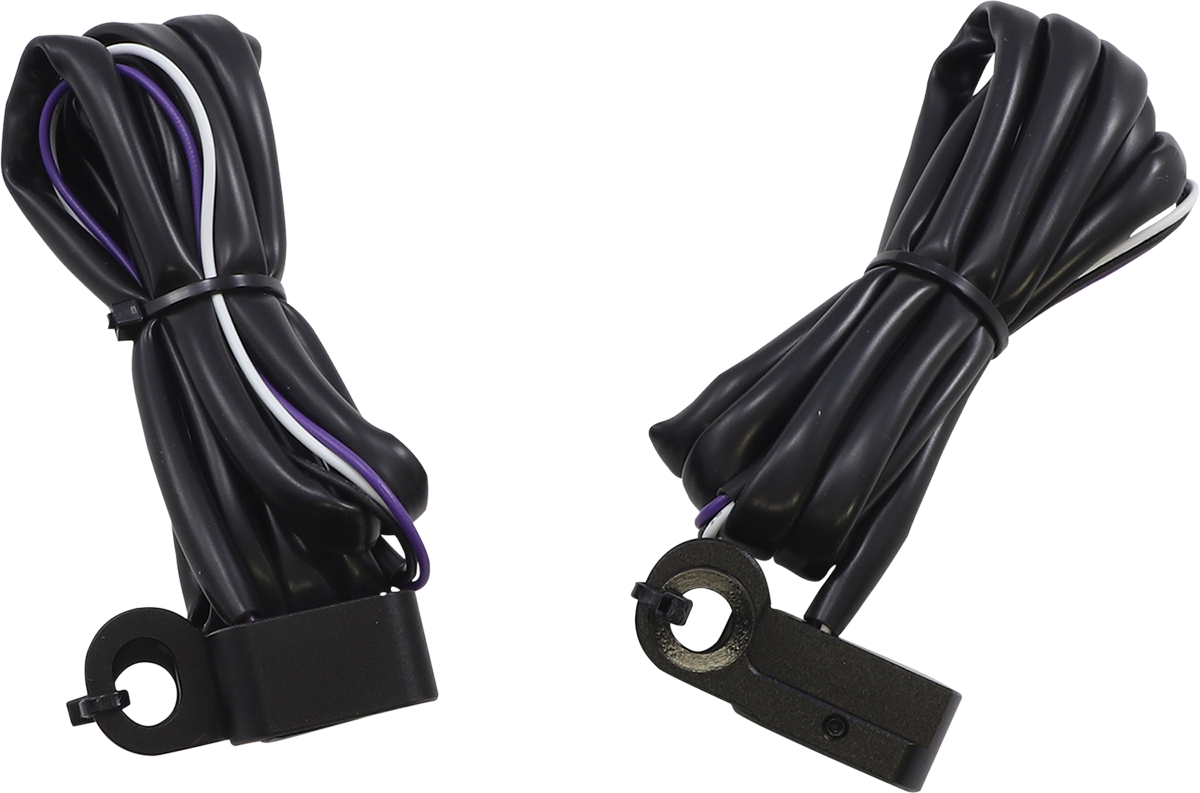 DRAG SPECIALTIES Luces marcadoras - Blanco/Ámbar - Negro L22-0229DMBME