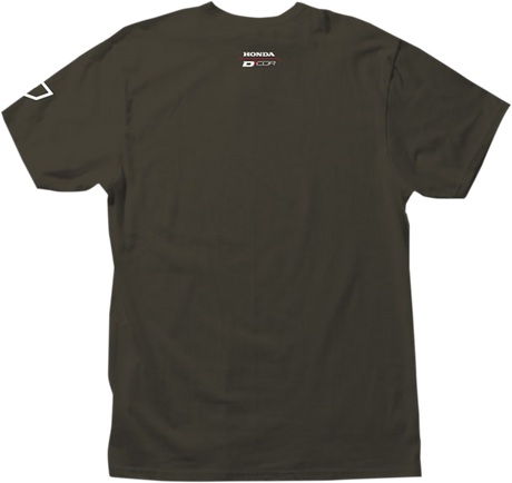 D'COR VISUALS Honda Wing 2 T-Shirt - Black - Medium 80-116-2