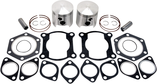 WISECO Piston Kit - Polaris - Liquid Cooled High-Performance SK1077