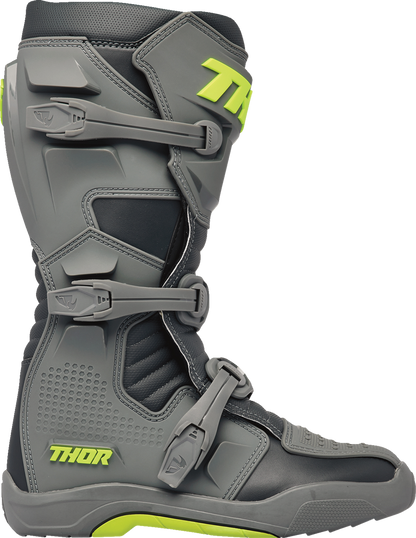 THOR Blitz XR Boots - Gray/Charcoal - Size 7 3410-3091