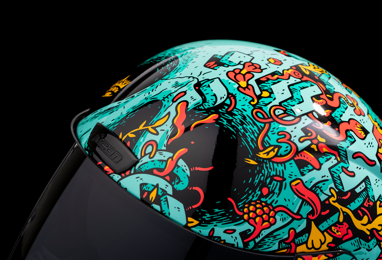 ICON Airform™ Helmet - Munchies - MIPS® - Blue - 2XL 10117045