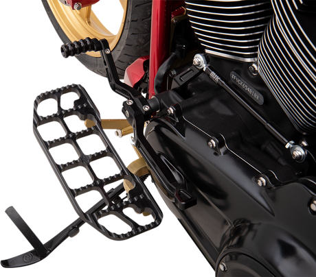 JOKER MACHINE Serrated Floorboard - Black 08-640-1B