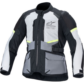 ALPINESTARS Andes Air Drystar® Jacket - Ice Gray/Dark Gray/Black - Small 3207924-9191-S