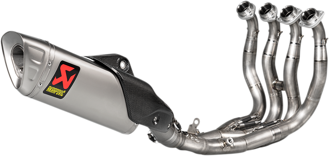 AKRAPOVIC Evolution Exhaust - Titanium YZF-R1  2015-2023  S-Y10E6-APLT 1810-2757