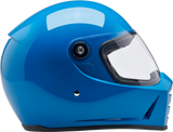 BILTWELL Lane Splitter Helmet - Gloss Tahoe Blue - Large 1004-129-504