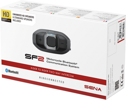 SENA SF2 Bluetooth Headset - 2-Way - Dual Speakers SF2-03-