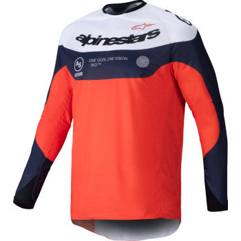 ALPINESTARS Pro-Dura Jersey - Navy/Orange/White - Large  3760125-7162-L