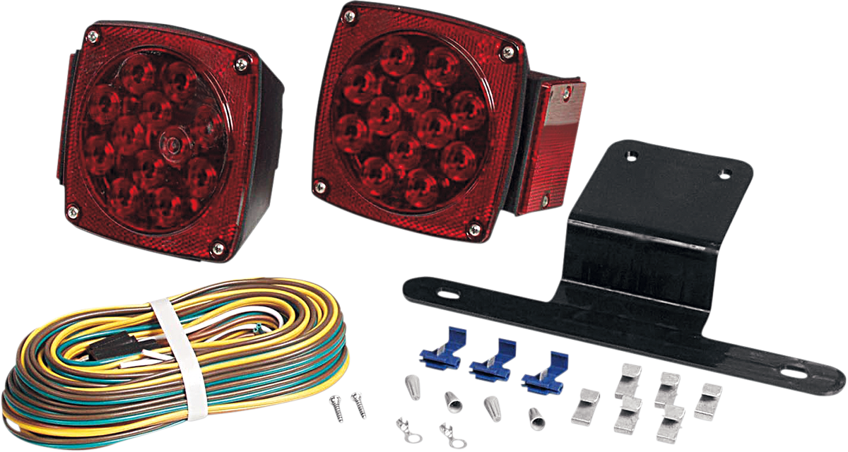 OPTRONICS INC. LED Trailer Light Kit - Waterproof TLL-9RK