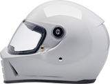 BILTWELL Lane Splitter Helmet - Gloss White - 2XL 1004-104-506