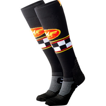 Calcetines FMF Riding Last Lap - Negro - Talla única SP22194910 3431-0738 