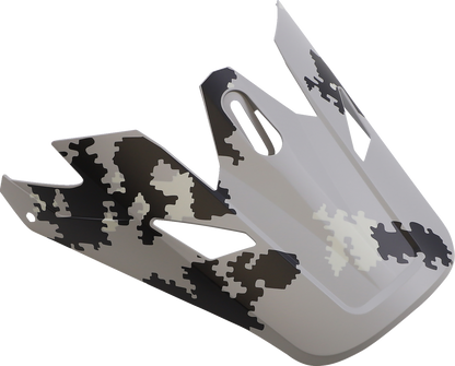 Z1R Rise Visor Kit - Digi Camo - Gray 0132-1478