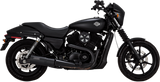 VANCE & HINES Black High Output Muffler Street 500/750  XG/A 47943