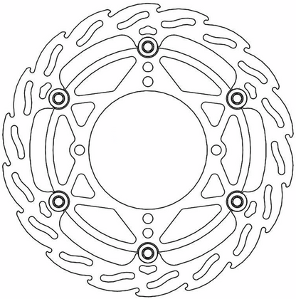 MOTO-MASTER Brake Rotor - Flame 270 112084-PU