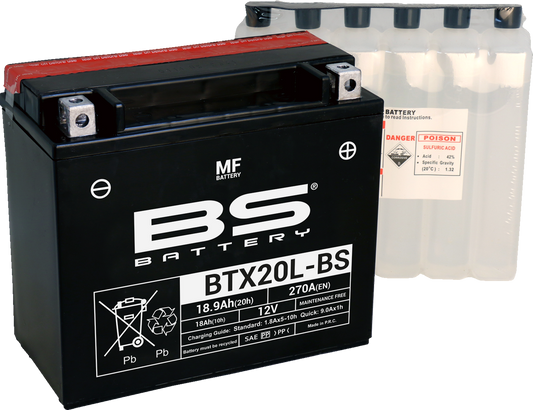 BS BATTERY Battery - BTX20L-BS (YTX) 300610