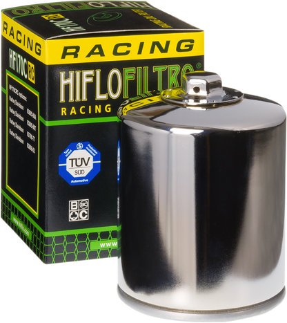 HIFLOFILTRO Performance Oil Filter - Chrome HF170CRC