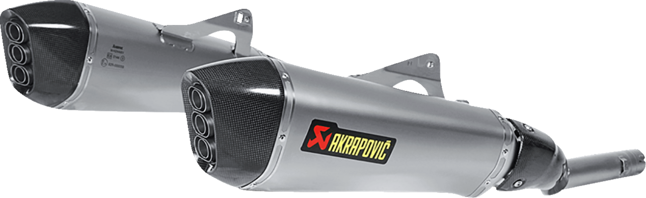 AKRAPOVIC Slip-On Line Muffler - Titanium K 1600 2021-2024 GTL S-B16SO4-HZAAT 1811-4301