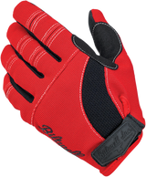 BILTWELL Moto Gloves - Red/Black/White - 2XL 1501-0804-006