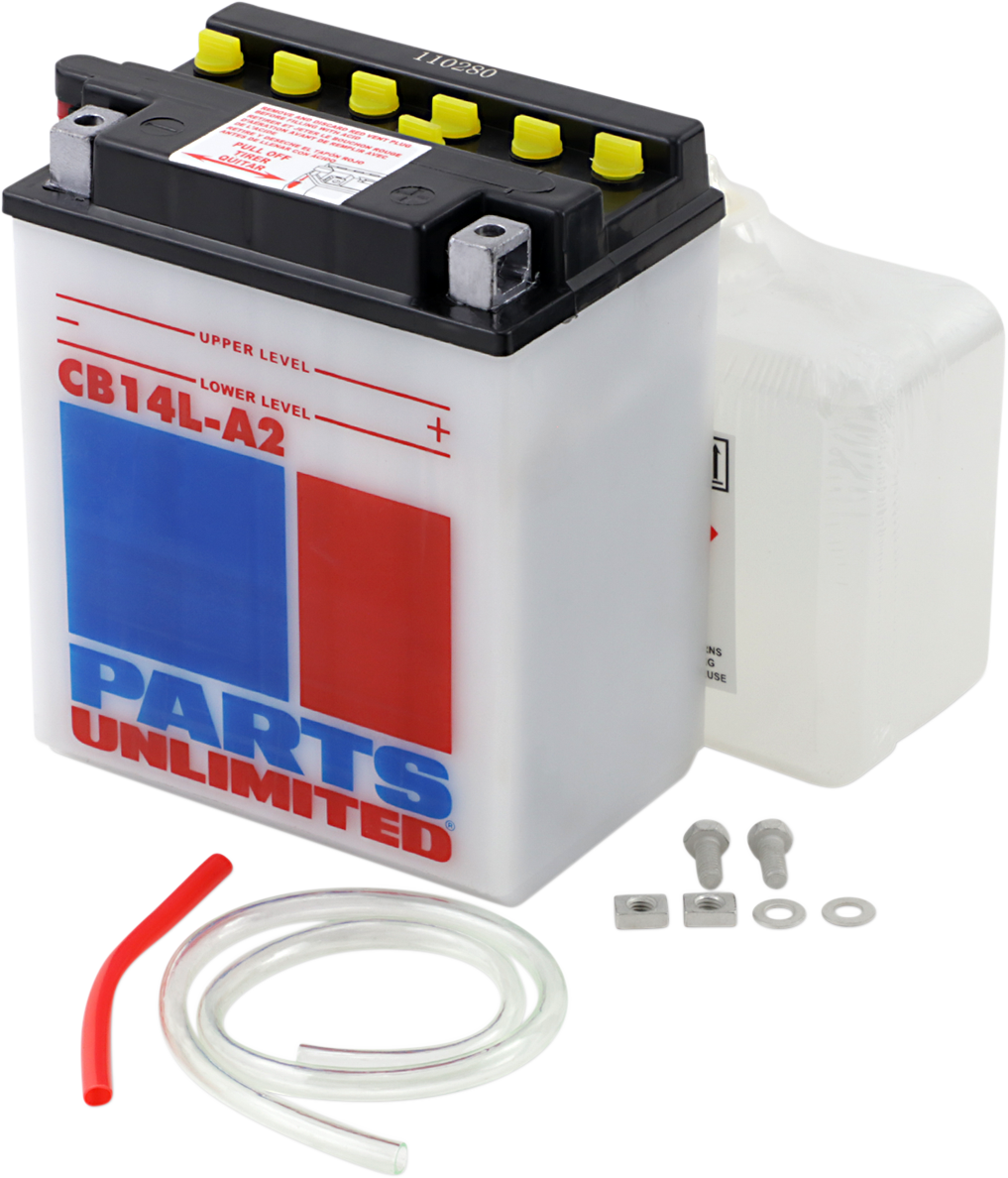 Parts Unlimited Battery - Yb14l-A2 Cb14l-A2-Fp