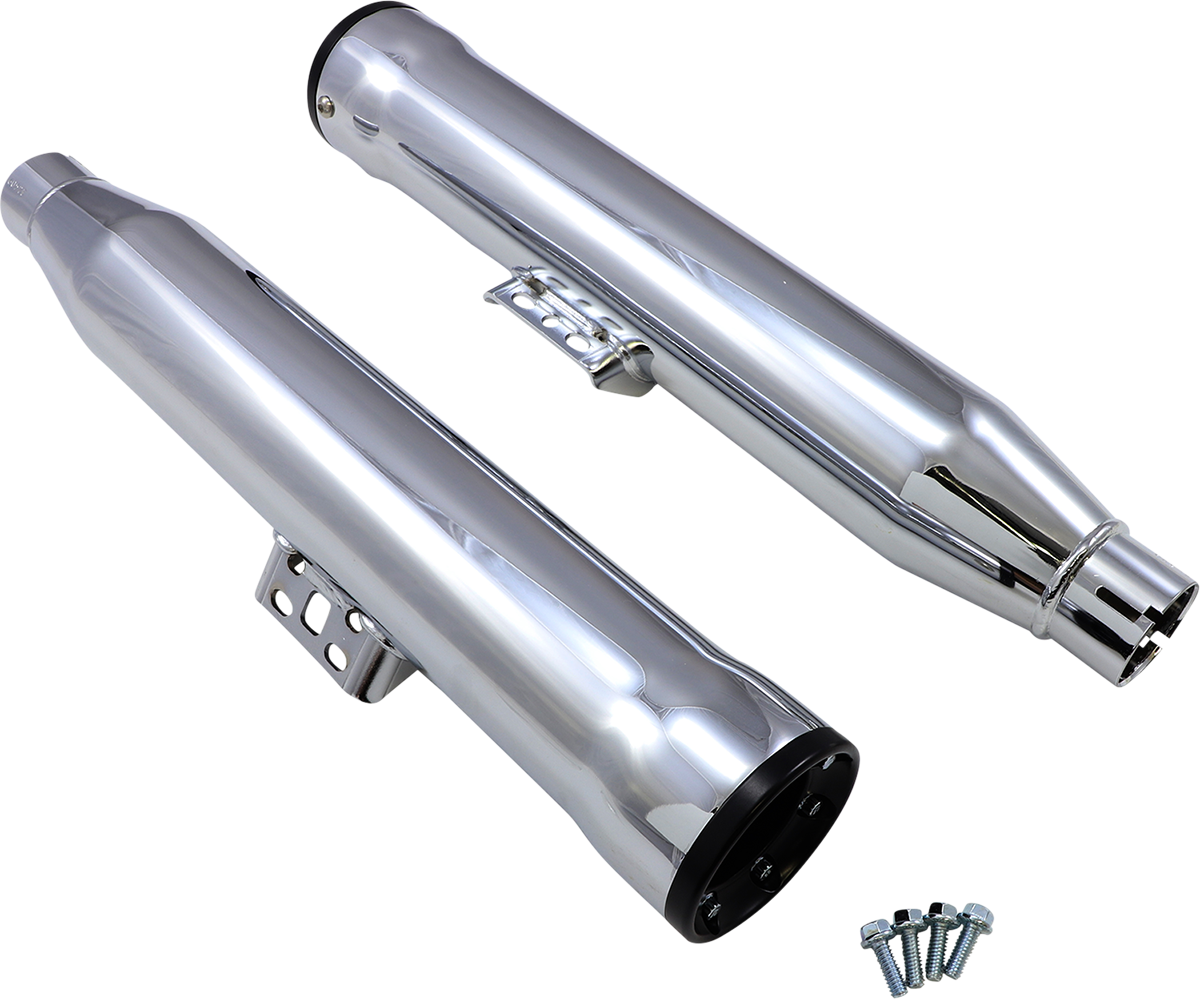 COBRA RPT Mufflers for Softail - Chrome 6057