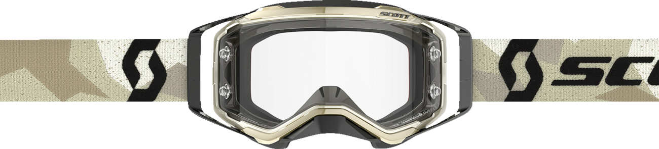 SCOTT Prospect Sand Light Sensitive Goggles - Camo Beige/Black - Gray Works 272826-7431327