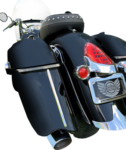 CUSTOM DYNAMICS Saddlebag Lights - Smoke CD-IND-SPRING-S