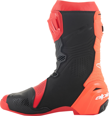 ALPINESTARS Supertech R Vented Boots - Red - US 8/EU 42 2220121-3029-42