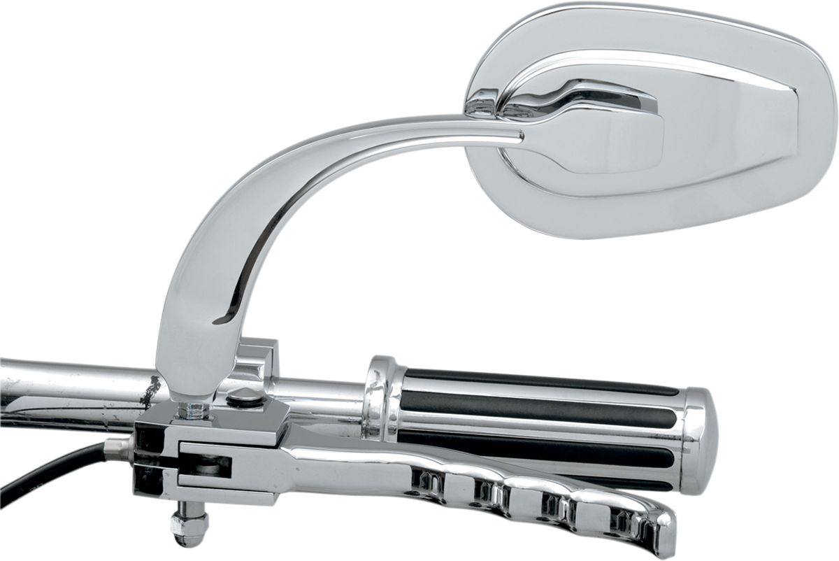 RUSS WERNIMONT DESIGNS Convex Mirror - Chrome - Left RWD-50046CL