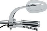 RUSS WERNIMONT DESIGNS Convex Mirror - Chrome - Left RWD-50046CL
