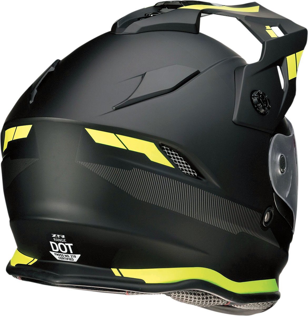 Z1R Range Helmet - Uptake - Black/Hi-Viz - XS 0140-0001