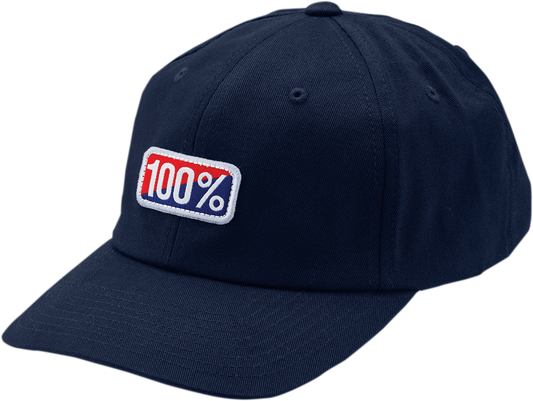 100% Select Dad Hat - Navy - One Size 20091-015-01